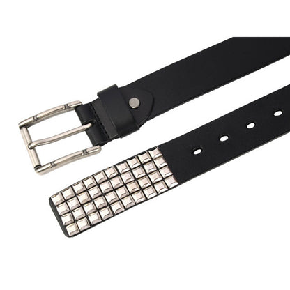 3.8cm Wide Personality Rivet Punk Decorative Pin Belt for Unisex NO.PKS021