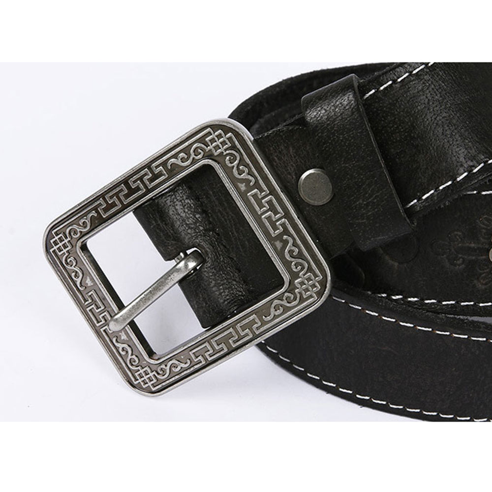 3.8cm Wide Personality Retro Design Pin Belt NO.PKS024